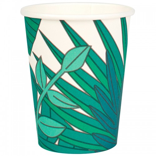 Copos Folhas Tropicais